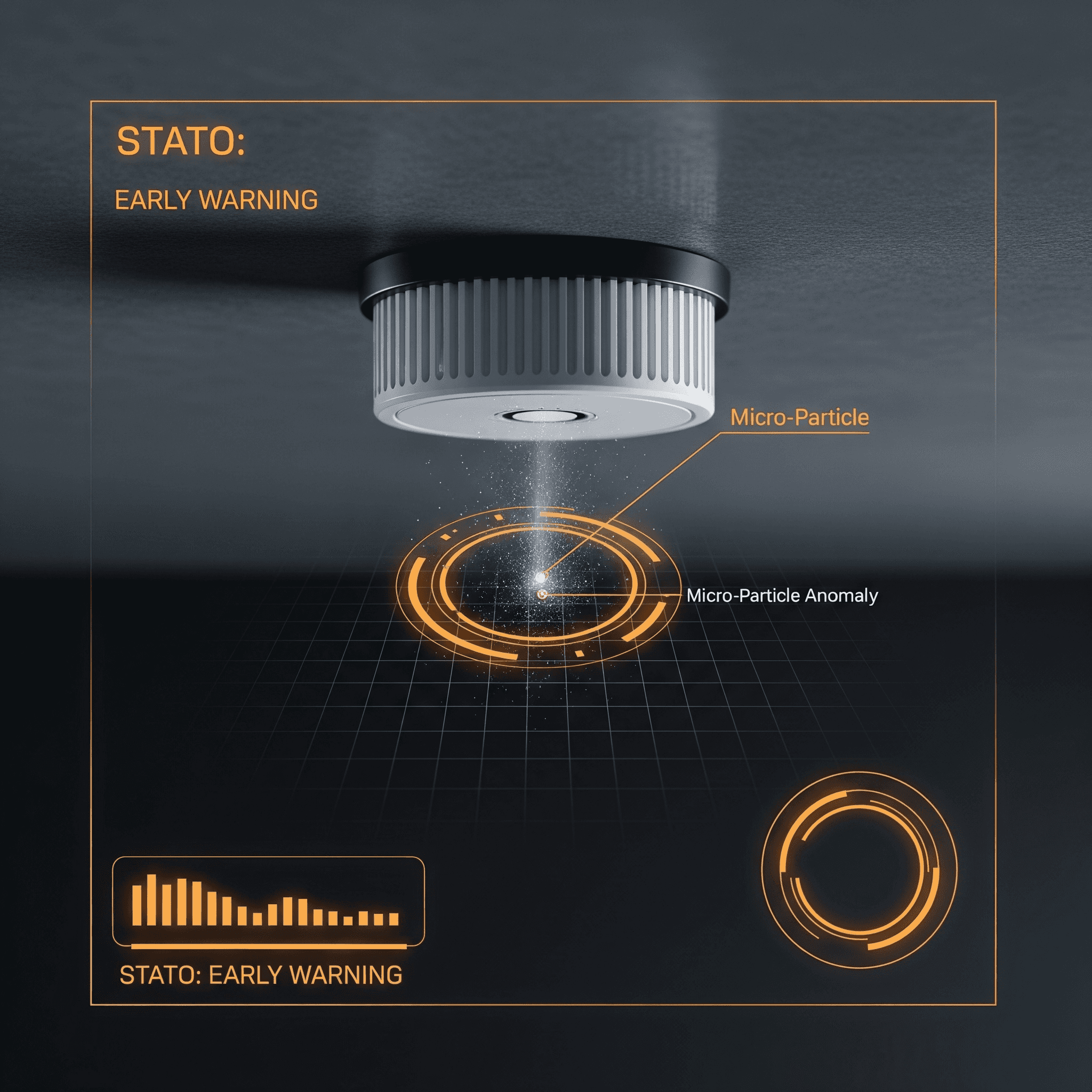 Sistema de deteção precoce de incêndio