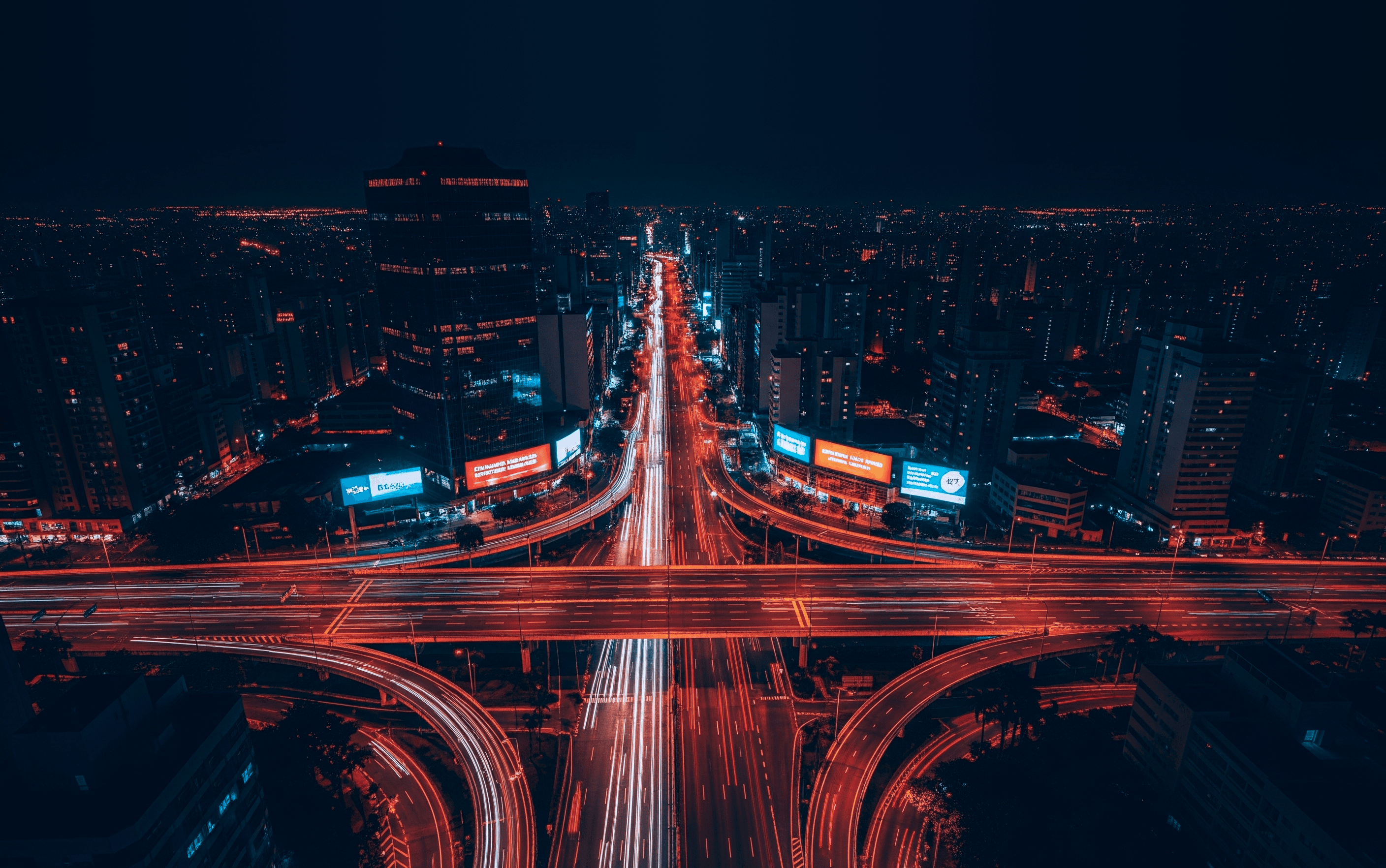 Textura abstrata azul com formas tecnológicas