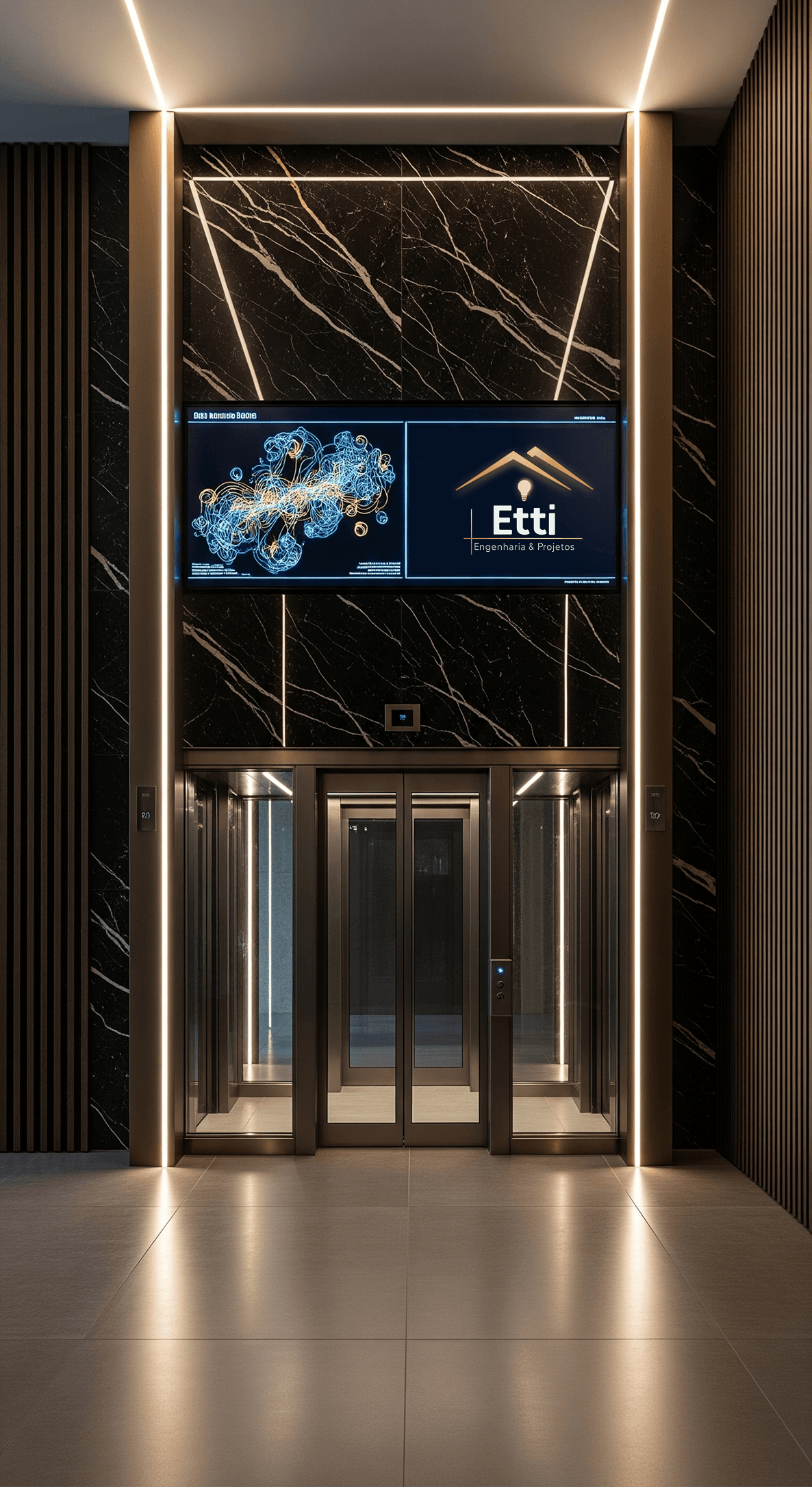 Textura de linhas tecnológicas em fundo escuro